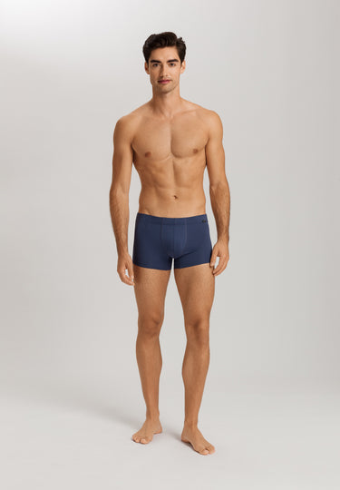 Cotton Essentials 2 Pack Boxer Brief With Covered Waistband | Herb Tea / Vint Indigo 73079-3022